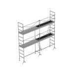 Matis�re - echafaudage de ma�on ma�on 42m2: hauteur de travail 5. 15m - dcm42 - s