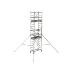 Tubesca comabi - echafaudage roulant 2 plateaux - hauteur travail max. 5. 85m - 26402440 Tubesca comabi - echafaudage roulant 2 plateaux - hauteur travail max. 5. 85m - 26402440