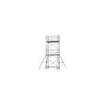 Duarib - echafaudage roulant acier ac 250 3, 80 mtres