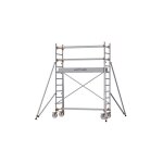 Echafaudage roulant - hauteur de travail maximale 4. 90m - 613713