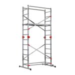 Hailo - echafaudage 4 en 1 multifonction 2, 3m / 4, 3m en aluminium fast & lock combi 5 Hailo - echafaudage 4 en 1 multifonction 2, 3m / 4, 3m en aluminium fast & lock combi 5