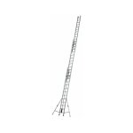Echafaudages st�phanois - echelle extensible 3 plans avec corde 3 x 14 marches