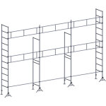 Echafaudages stphanois - echafaudage es49 maon 60 m structure garde - corps
