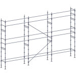 Echafaudages stphanois - echafaudage faadier 60 m lisses