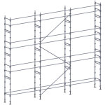 Echafaudages stphanois - echafaudage faadier 80 m lisses