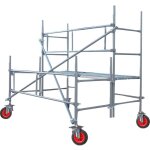 Echafaudages st�phanois - echafaudage taille haie 3m roue pleine