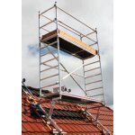 Matis�re - echafaudage de toit - hauteur de travail maximum 4. 00m - longueur de plancher 2. 45m - 6771 ...