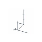 Echafaudage de toit acier de base 1 niveau d�bord 45cm et garde - corps - dimos - 1040 mm