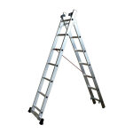 Escalux - echelle aluminium semi - pro transformable 2 x 7 haut travail 4, 34 m tr2 Escalux - echelle aluminium semi - pro transformable 2 x 7 haut travail 4, 34 m tr2