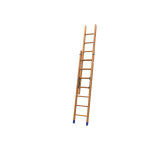 Echelle direct - echelle bois coulissante 2x8 barreaux - hauteur � atteindre 3. 29m - bcm2 - 225