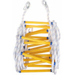 Echelle de corde d'�vacuation de feu 10m echelle de s�curit� incendie r�sistant avec mousquetons
