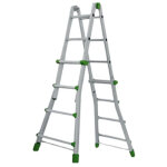 Echelle direct - facal - �chelle aluminium multipostions t�lescopique - hauteur d'acc�s d�pli�e 4, 35m ...