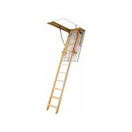 Matis�re - echelle escamotable bois - ouverture du plafond de 70 x 140cm - ldk70140 / 305