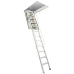 Echelle escamotable m�tal - trappe 60x130cm - hauteur 2. 91 � 3. 00m - aci - tre300 / 130 - 60