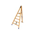 Matis�re - echelle fruiti�re t�lescopique 5 barreaux - hauteur de travail 2. 83m - h2000t