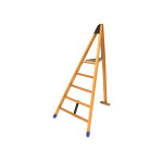 Matis�re - echelle fruiti�re bois 5 barreaux - hauteur de travail maxi 2. 83m - h2000