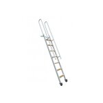 Matisre - echelle meunier rabattable acier - marches mtal - hauteur  atteindre 2, 50m - sspfxl - 263 ...