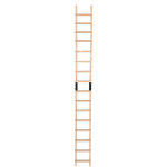 Hailo - echelle plate de toit en bois pour couvreur 5m safety roof Hailo - echelle plate de toit en bois pour couvreur 5m safety roof