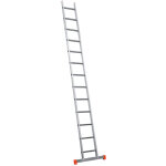 Echelle simple alu facal 13 �chelons haut. travail 5. 0 m genia barre stab. - gs400 / b