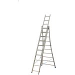 Centaure - echelle transformable 3x10 barreaux - longueur d�ploy�e 6. 50m - sol plat ou escalier - 213310 ...