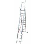 Echafaudages st�phanois - echelle universelle 3 plans adaptable aux escaliers 3 x 11 marches