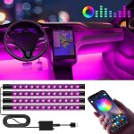 �clairage int�rieur de voiture, lampe led accessoire voiture, cadeau homme maman cadeau fete des grand ...