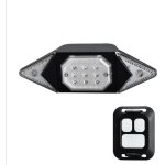 Eclairage de scurit feux de vlo arrire, chargement usb, tlcommande sans fil, clignotants