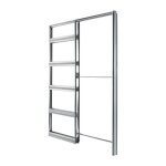 Eclisse - ch�ssis de porte coulissante pour cloison simple vantail - l. 930 mm - l. 2040 mm