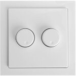 Bouton variateur duo busch - jaeger future linear incl. - ecodim