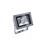 Blanc froid - projecteur led basse tension - 12v / 24v dc - 10w - ip65 - ecolife lighting
