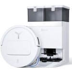 Ecovacs t50 omni white gen2 - aspirateur robot avec station - 21000pa - brosse lat�rale et serpilliere ...