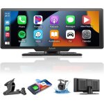 �cran apple carplay sans fil - 10. 26' hd touchscreen portable car stereo with android auto, cam�ra de ...
