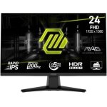 Ecran pc gamer - msi - 24 - fhd - 200hz - dalle ips - 0, 5ms - mag242f