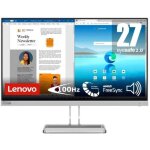 �cran pc lenovo l27i - 40 27 fhd ips 100 hz - 4 ms - hdmi 1. 4 - vga - amd freesync?