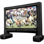 cran de projection cinma gonflable 16:9 avec souffleur d'air, cran de cinma (257 x 144 cm)