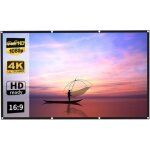 �cran de projection, �cran de projection cin�ma hd 4k 16:9, �cran large pour home cin�ma (72 pouces)