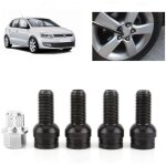�crous antivol conique avec cl� pour audi golf jettae