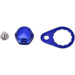 �crou de blocage de manivelle pour moulinet de p�che, gauche / droite, accessoire bricolage.