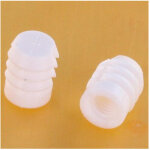 Ecrou � frapper nylon naturel m5 8x11