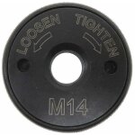 Ecrou de serrage rapide m14 meuleuse makita black&decker metabo dewalt hichika einhell noir