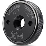 crou de serrage rapide sds clic m14, pour toutes les meuleuses d'angle aeg, black & decker, dewalt, ...