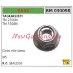 Ecrou vis lame kaaz tm 2600m 030098