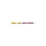 Marqueur peinture pointe ogive, r�f�rence 751, diam�tre pointe 1 - 2 mm, coloris jaune - edding