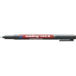 Edding feutre pour transparent 140 s permanent pen super fine 4 - 140001 noir s051041