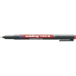 Feutre pour transparent 140 s permanent pen super fine 4 - 140002 rouge s051061 - edding