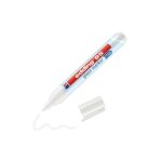 Marqueur psur verre blanc efacable pointe ogive 1. 5 / 3mm - edding Marqueur psur verre blanc efacable pointe ogive 1. 5 / 3mm - edding