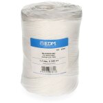 Bobine de raphia 600 / 1 - 400 gm / 220mts - blanc edm Bobine de raphia 600 / 1 - 400 gm / 220mts - blanc edm