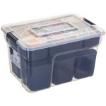 5five simply smart - bo�te en plastique compartiment�e 8l samba - 5five