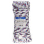 Edm - cheveau 15 mt. polyester drisse tricolore haute tenacit�. calibre 8 mm