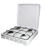Edm - cuisinière à gaz émaillée 4 brûleurs 50x50x12cm . Edm - cuisinière à gaz émaillée 4 brûleurs 50x50x12cm .